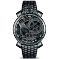 Gaga Milano Men's Black Vinicius Mechanical Watch