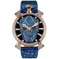 Gaga Milano Men's Blue Manuale Mechanical Watch
