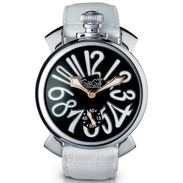 Gaga Milano Men's White Manuale Mechanical Watch