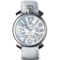 Gaga Milano Men's White Manuale Mechanical Watch
