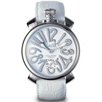 Gaga Milano Men's White Manuale Mechanical Watch