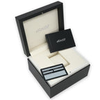 Gaga Milano Men's White Skeleton Satin Mechanical Watch