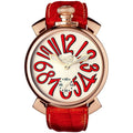 Gaga MilanoMen's Red Manuale Mechanical Watch