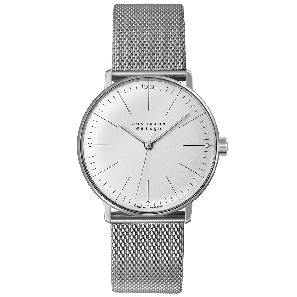 Junghans Max Bill Hand-winding Ladies Silver Watch