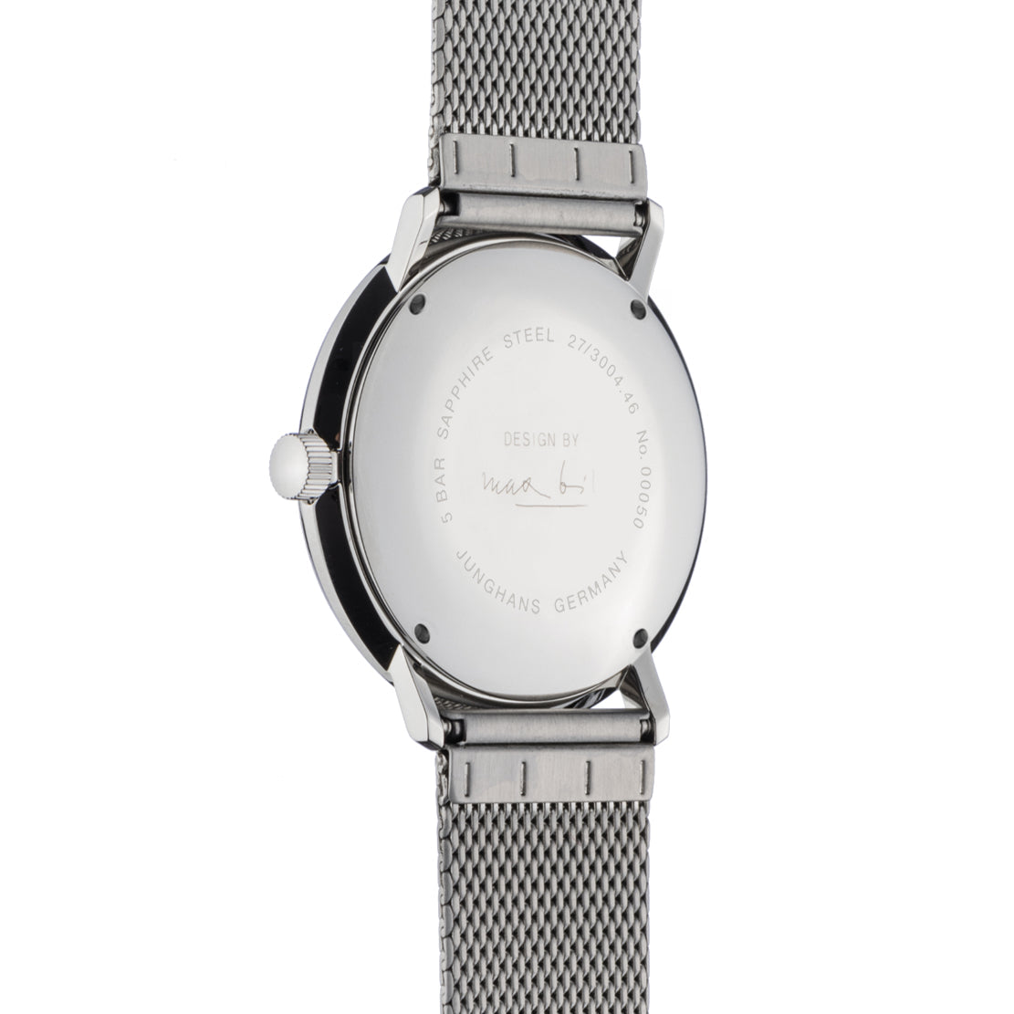 Junghans Max Bill Hand-winding Ladies Silver Watch