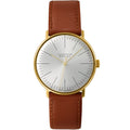 Junghans Max Bill Handaufzug Men's White/Gold Watch