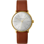 Junghans Max Bill Handaufzug Men's White/Gold Watch