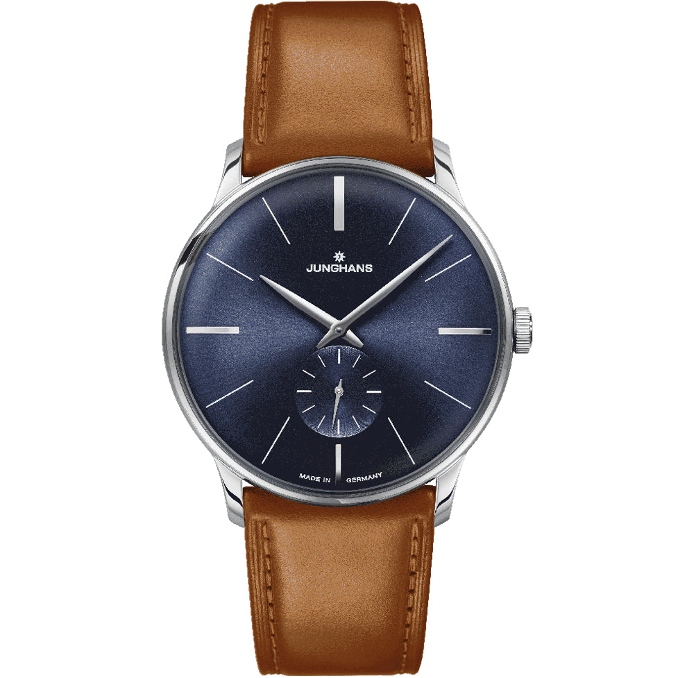 Junghans Meister Manual Winding Men's Blue/Brown Watch