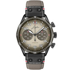 Junghans Meister Pilot Chronoscope Men's Desert Watch