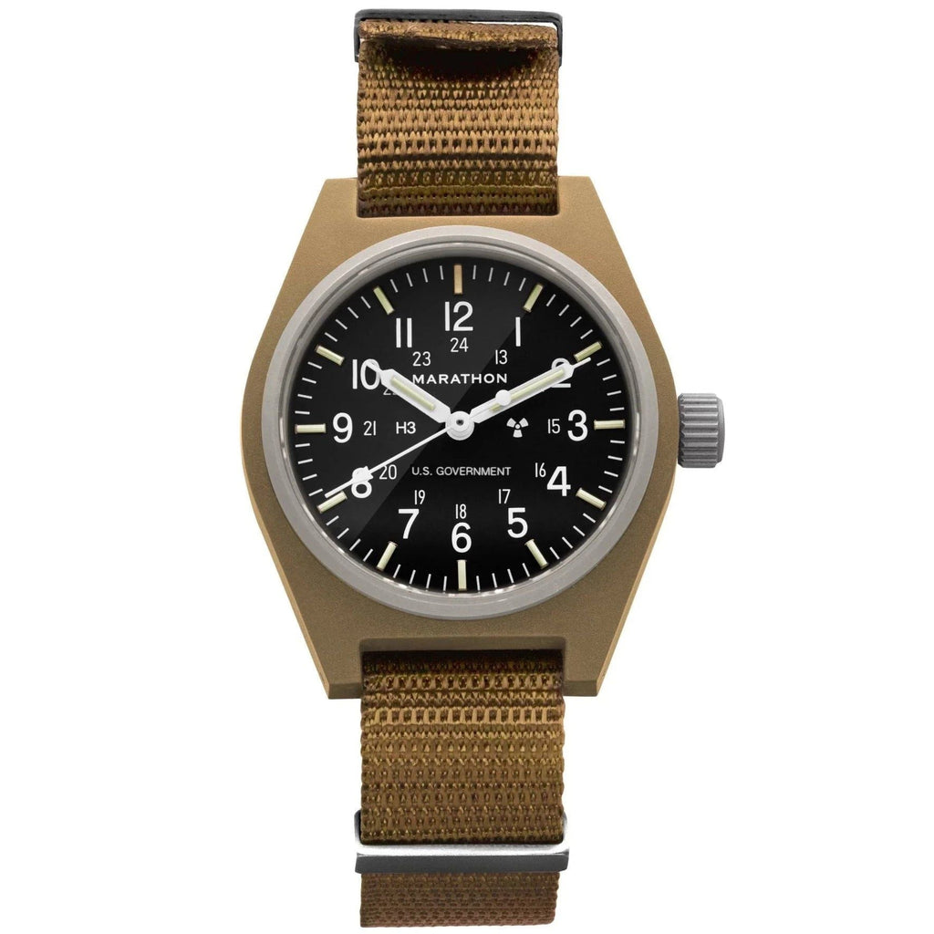 Marathon General Purpose Mechanical (GPM) - 34mm US Government Marked Desert Tan WW194003DT