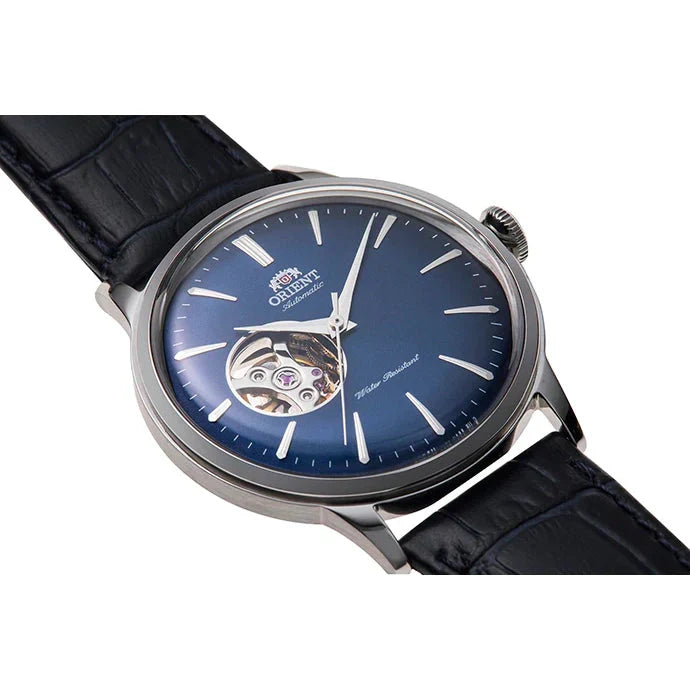 Orient Bambino Open Heart Men's Blue Watch