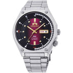 Orient Classic Diver's Men's Red Silver Watch