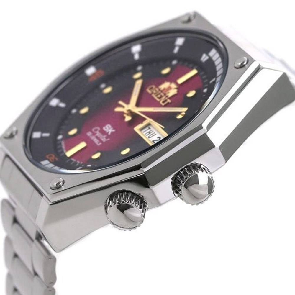 Orient Classic Diver's Men's Red Silver Watch