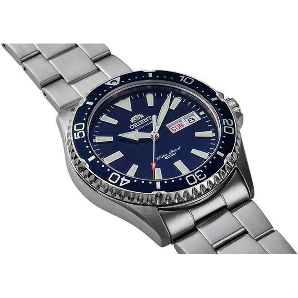 Orient Kamasu Mako III Men's Silver Watch