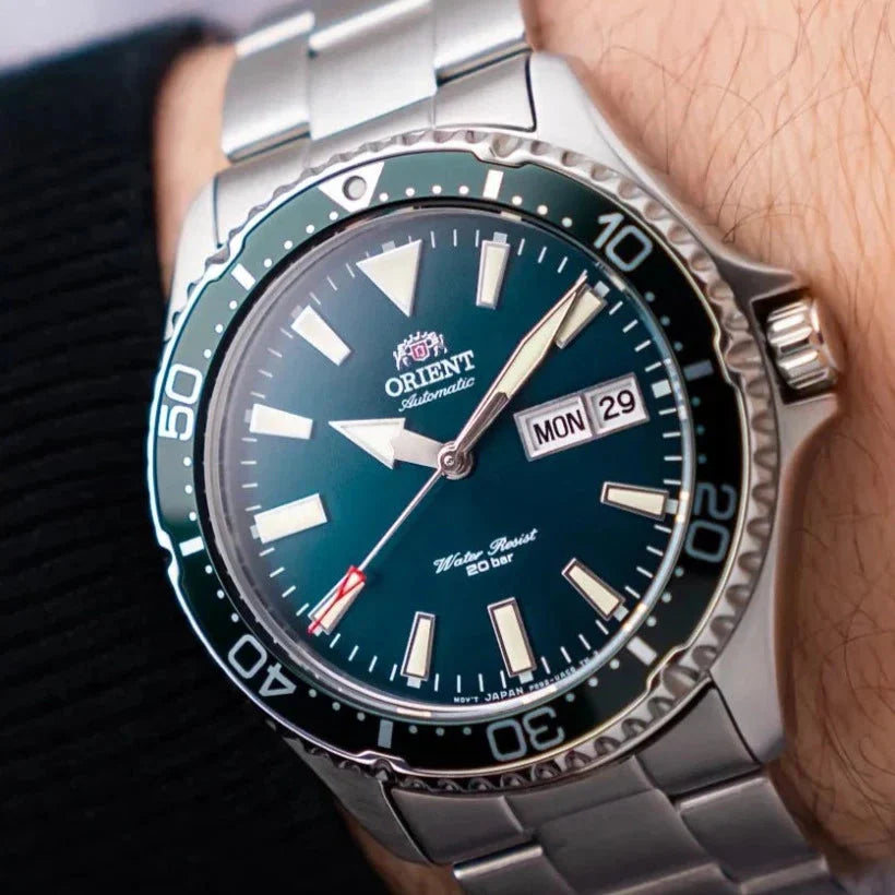 Orient Kamasu Mako III Men's Silver Watch