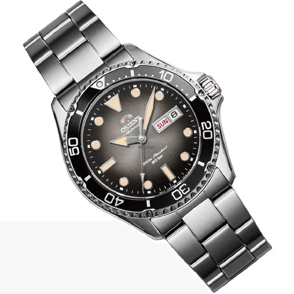 Orient Kamasu Mako III Men's Silver Watch