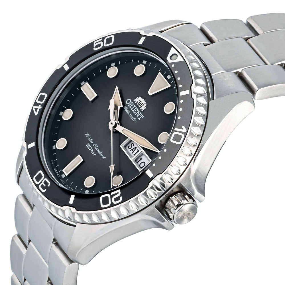 Orient Kamasu Mako III Men's Silver Watch