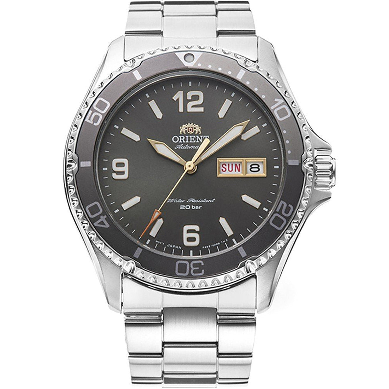 Orient Kamasu Mako III Men's Silver Watch