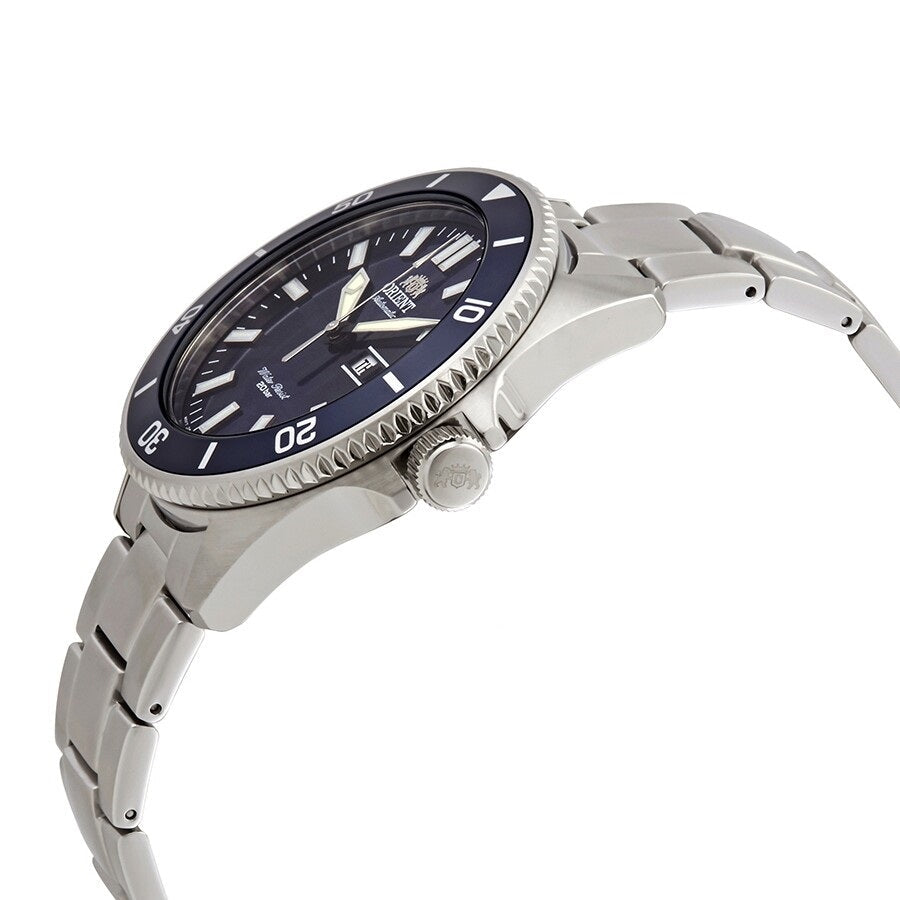 Orient Mako III Men's Silver Watch