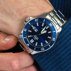 Orient Mako III Men's Silver Watch