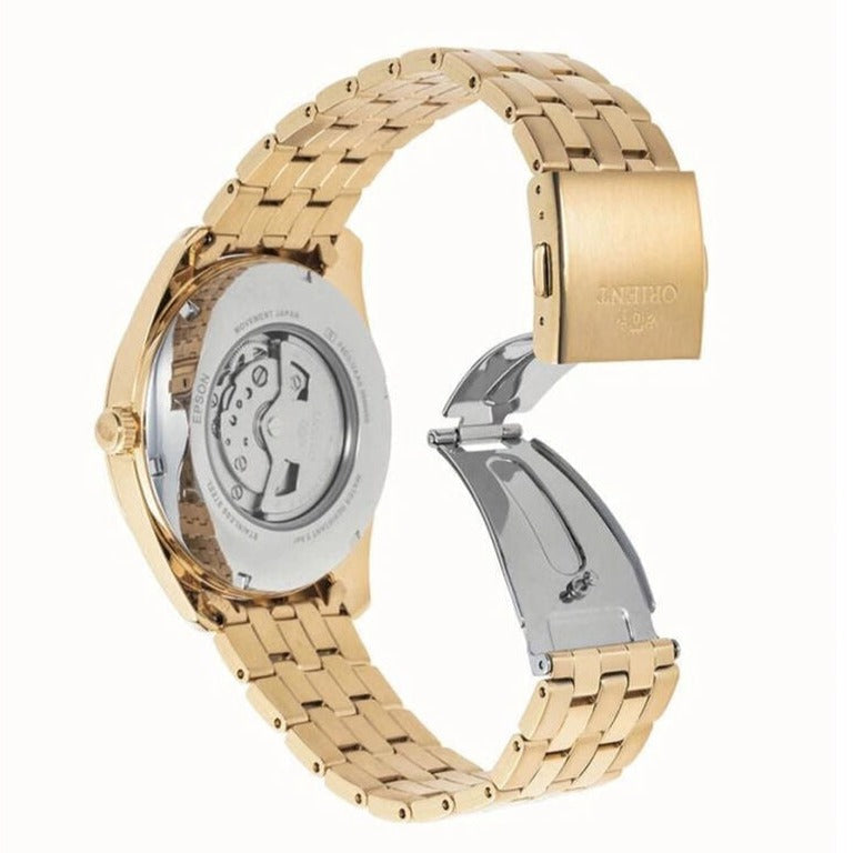 Orient Multi-Year Calendar Men's Gold Watch