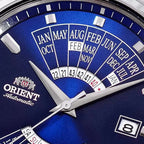 Orient Multi-Year Calendar Men's Silver Watch