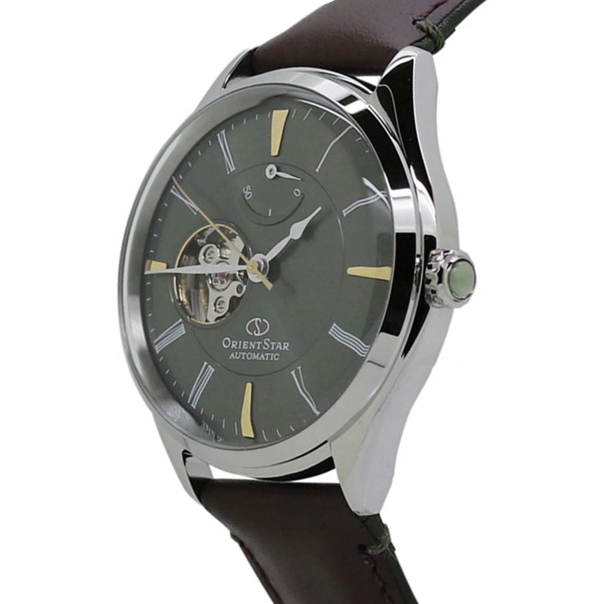 Orient Star Classic Semi Skeleton Men's Brown Watch