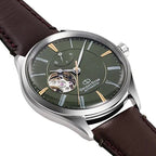 Orient Star Classic Semi Skeleton Men's Brown Watch