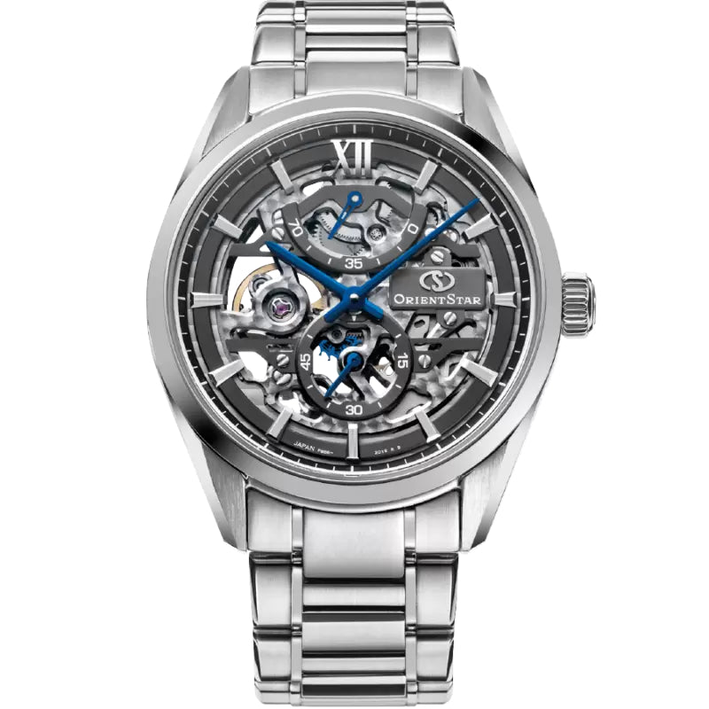 Orient Star Contemporary Full Skeleton Men's Silver Watch