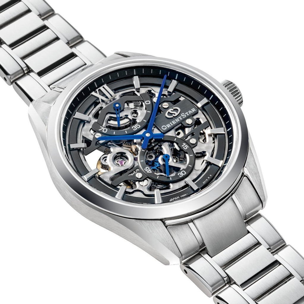 Orient Star Contemporary Full Skeleton Men's Silver Watch