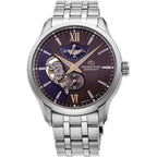 Orient Star Contemporary Layered Skeleton Men's Silver Watch