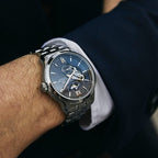 Orient Star Contemporary Layered Skeleton Men's Silver Watch