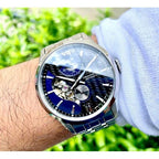 Orient Star Contemporary Layered Skeleton Men's Silver Watch
