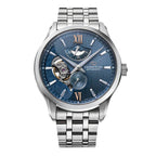 Orient Star Contemporary Layered Skeleton Men's Silver Watch