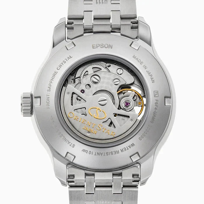 Orient Star Contemporary Layered Skeleton Men's Silver Watch