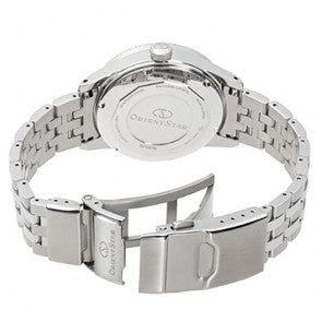 Orient Star Contemporary Layered Skeleton Men's Silver Watch