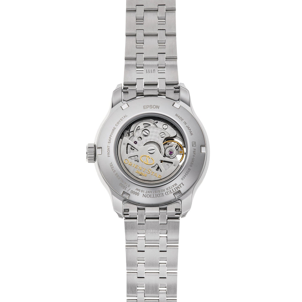 Orient Star Contemporary Layered Skeleton Men's Silver Watch