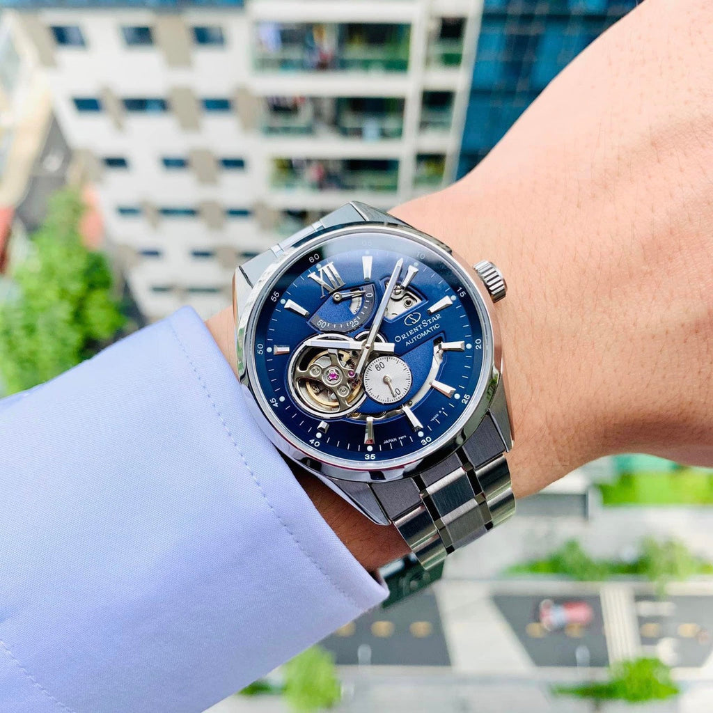 Orient Star Contemporary Men's Silver Watch