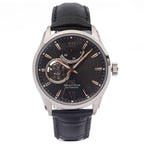 Orient Star Contemporary Open Heart Men's Black Watch