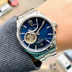 Orient Star Contemporary Open Heart Men's Blue Watch