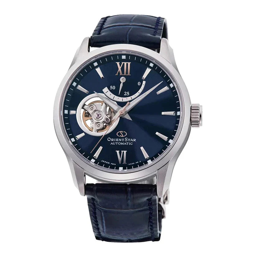 Orient Star Contemporary Open Heart Men's Blue Watch