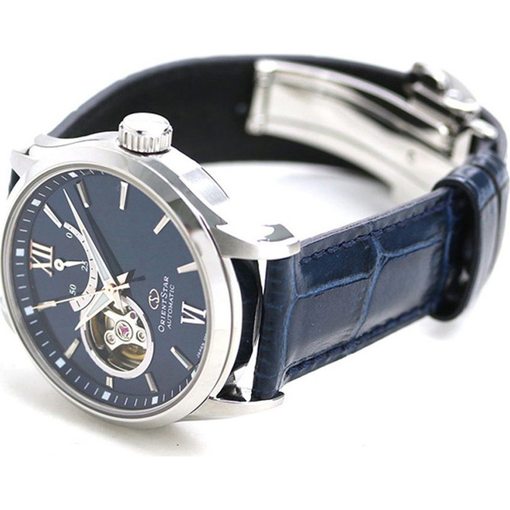 Orient Star Contemporary Open Heart Men's Blue Watch