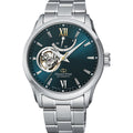 Orient Star Contemporary Open Heart Men's Silver Watch