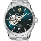 Orient Star Contemporary Open Heart Men's Silver Watch