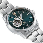 Orient Star Contemporary Open Heart Men's Silver Watch