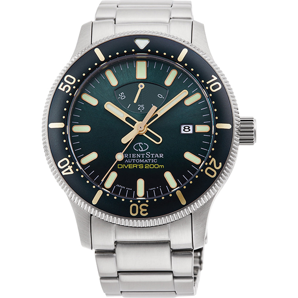 Orient Star Diver's Men's Silver Watch