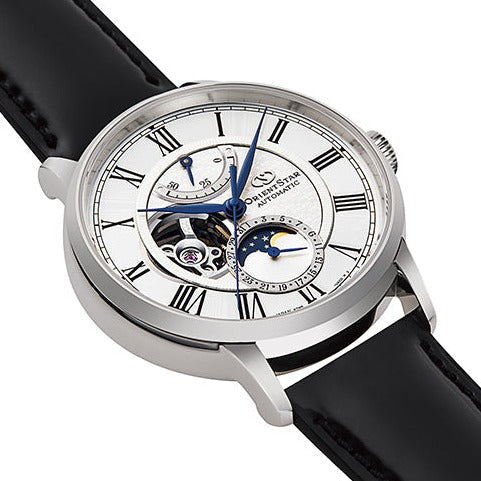 Orient Star Moon Phase Classic Men's Black Watch