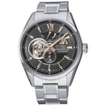 Orient Star Open Heart Men's Silver Watch