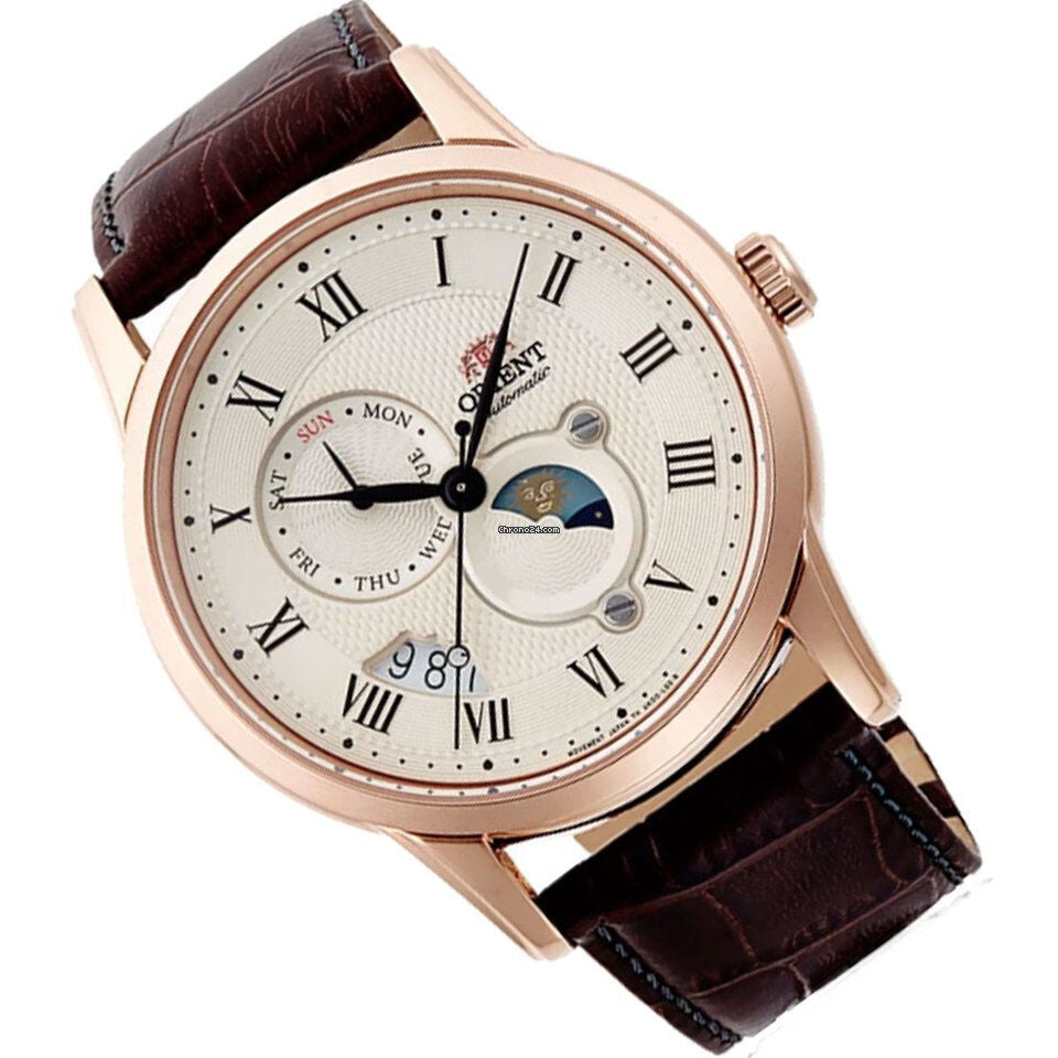 Orient Sun and Moon Men's Black Watch RA-AK0007S30B