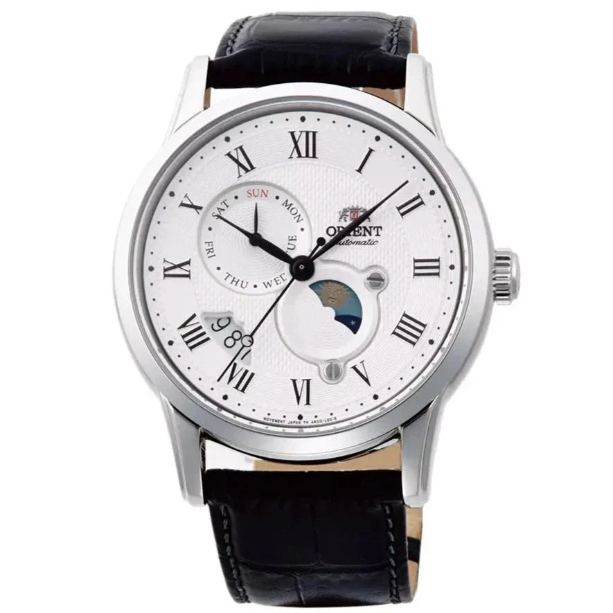 Orient Sun and Moon Men's Black Watch